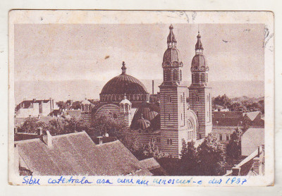 bnk cp Sibiu - Catedrala Ortodoxa Romana - uzata 1948 foto