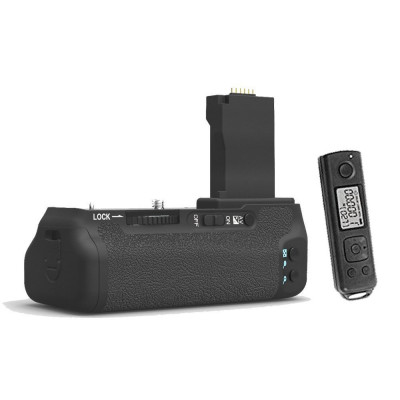 Grip Meike MK-760D PRO cu telecomanda wireless pentru Canon 750D 760D foto