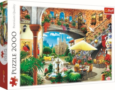 PUZZLE TREFL 2000 VEDERE DIN BARCELONA SuperHeroes ToysZone foto