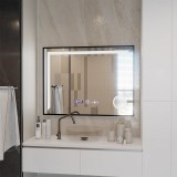 Oglinda LED baie Francesca 80x60 cm cu senzor si dezaburire