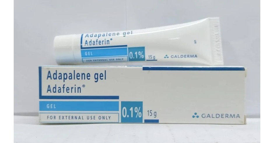 Gel Adaferin 0.1% Adapalene Differin Acnee Riduri Adapalena Tretinoin ...