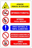 Panou pentru protectia muncii