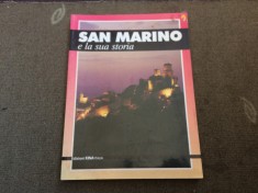 san marino e la sua storia San Marino si istoria sa 1990 turism ghid turistic calatorie ilustrat in limba italiana