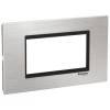 Rama Ornament 4M inox Schneider Eazy Styl argintiu negru LMR7664031