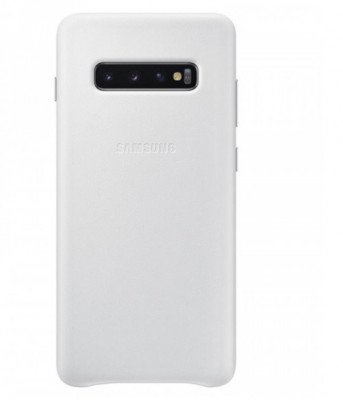 Husa Piele Originala Samsung S10 Plus - EF-VG975LWE foto