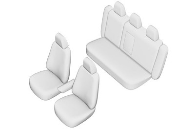 SET HUSE SCAUN TOYOTA COROLLA 2007-2013 (BANCHETA FRACTIONATA) foto