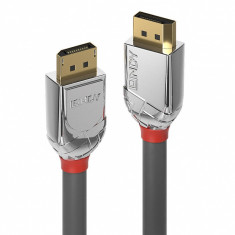 Cablu DisplayPort 8K60Hz/4K120Hz T-T v1.4 Cromo Line 1m, Lindy L36301