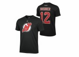 New Jersey Devils tricou de bărbați Damien Brunner #12 black - XL