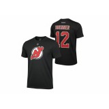 New Jersey Devils tricou de bărbați Damien Brunner #12 black - S
