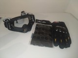 Cumpara ieftin Set accesorii moto -off road-atv-bicicleta-tricicleta:Ochelari,manusi si cagula, marimi;M,L.XL