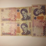 Di.106. Bancnota 50 000 lei 2000 circulata