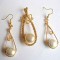 Perle Mallorca sarma argintata gils set pandantiv si cercei 24976