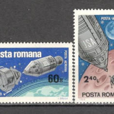 Romania.1969 Cosmonautica-Apollo 9 si 10 DR.209