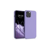 Husa pentru iPhone 12 Pro Max, Silicon, Mov, 52714.222