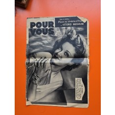 Revista Pour Vous nr. 465/13.10.1937 -