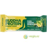 Baton Proteic cu Lamaie, Chia si Spirulina fara Gluten Ecologic/Bio 47g