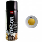 Cumpara ieftin Vopsea spray acrilic Deco Gold Doratura, Auriu 400ml, Beorol