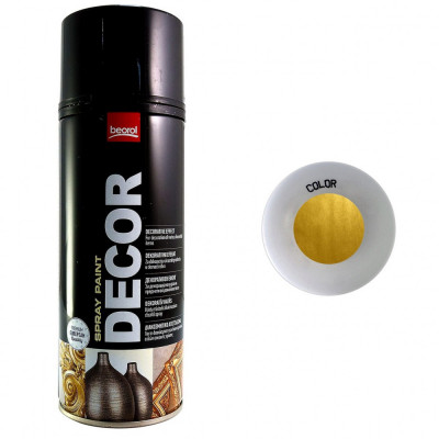Vopsea spray acrilic Deco Gold Doratura, Auriu 400ml foto