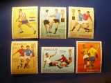 Serie mica Paraguay 1969 - Medaliati la Campionatele Mondiale Fotbal 1930-1966