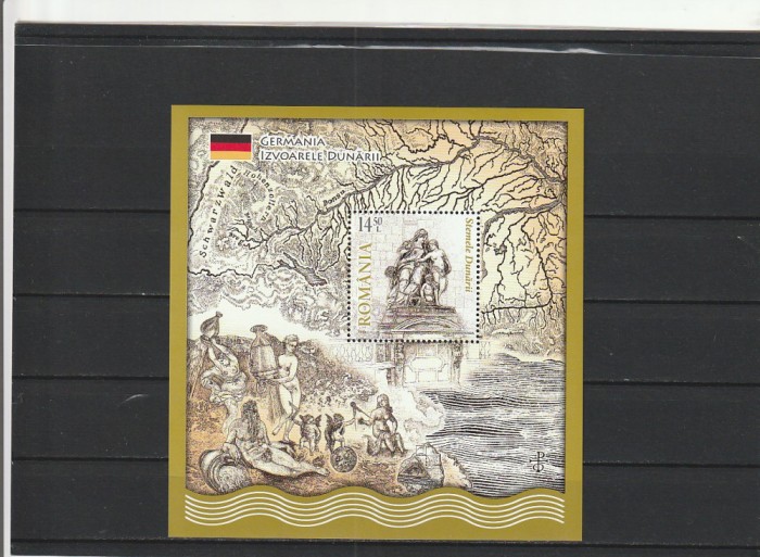 ROMANIA 2010 LP 1864 STEMELE DUNARII I COLITA DANTELATA MNH NESTAMPILATA