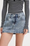 Hollister Co. fustă jeans mini, creion, KI343-5100
