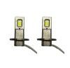 Set 2 becuri auto LED H3, mini, BZRSH, 120W, 12V, 6000K, IPF