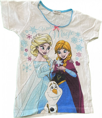 Tricou fetita, model Frozen, marime 2 ani foto