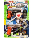 Set Politie Copii cu 2 Pistoale, Catuse, Ceas, Busola, Statie Radio, Baton Oprire - Plastic, Varsta 3+