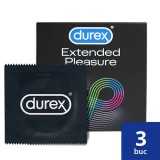 Prezervative Durex Extended Pleasure 3 buc