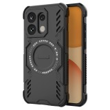 Husa ArmorMag Black pentru Oppo Reno16 / Reno16 Pro, MagSafe, Colturi Ranforsate