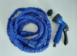 Cumpara ieftin Furtun de gradina, albastru, cu pistol, 15m