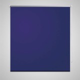 Jaluzea rulabilă opacă, 140 x 175 cm, bleumarin, vidaXL