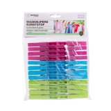 Set 24 carlige pentru haine din plastic
