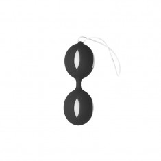 Bile Vaginale, Easytoys Wiggle Duo Kegel Ball Black and White foto