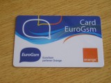 B12 1 - Card comercial - EuroGSM - piesa de colectie