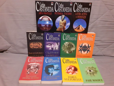 CARLOS CASTANEDA (11 VOL) EDITIE INTEGRALA foto