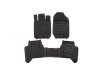 Covorase auto Ford Ranger, 05.2016-12.2022, negru; elastomer, RapidAuto