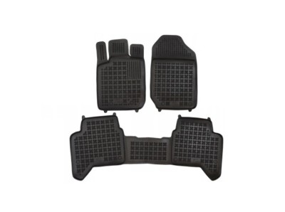 Covorase auto Ford Ranger, 05.2016-12.2022, negru; elastomer, RapidAuto foto