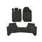 Covorase auto Ford Ranger, 05.2016-12.2022, negru; elastomer, RapidAuto