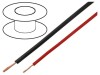 Cablu Silivolt 1V SN 1x0,5mm2 Litat Cu Silicon Roșu 1,5kV