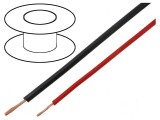 Cablu Silivolt 1V SN 1x0,5mm2 Litat Cu Silicon Roșu 1,5kV
