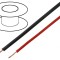 Cablu Silivolt 1V SN 1x0,5mm2 Litat Cu Silicon Roșu 1,5kV