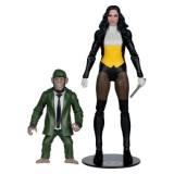 DC Multiverse McFarlane Collector Edition #53 Figurina articulata Zatanna with Detective Chimp 18 cm