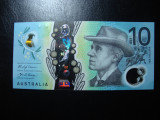 AUSTRALIA 10 DOLLARS 2021 UNC POLIMER