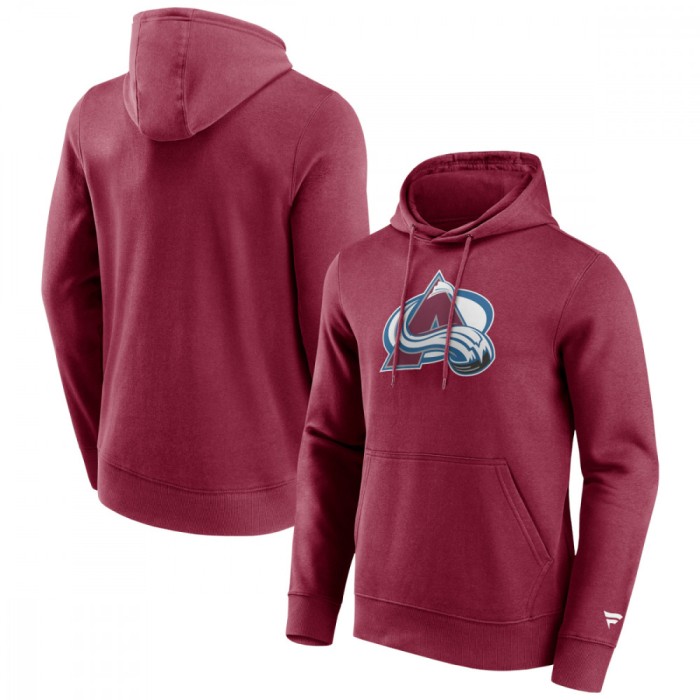 Colorado Avalanche hanorac de bărbați cu glugă Primary Logo Graphic Hoodie Rhododendron - M