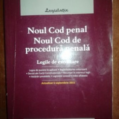 Noul Cod penal de procedura penala. Legile de executare