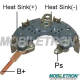 Punte diode alternator, Suzuki Toyota, alternatoare 100213 101211 102211, OE Suzuki 3162175F00 Toyota 2735767100 0215805300 Mobiletron
