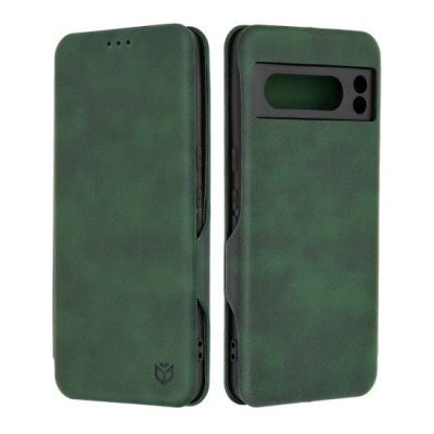 Husa pentru Google Pixel 8 Pro Techsuit Safe Wallet Plus, Green foto