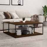 VidaXL Rafturi de perete, 4 buc., stejar maro, 100x50x1,5 cm, lemn 838308