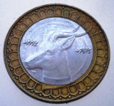 1.003 ALGERIA ANTILOPA 50 DINARS 1992 BIMETAL